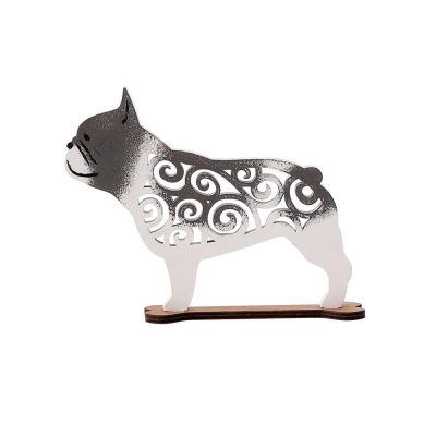 French Bulldog Laser Cut Figure