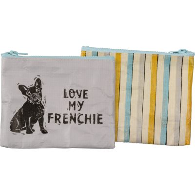 French Bulldog Zippered Pouch