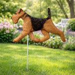 Outdoor Dog Figurine Signs