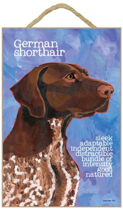German Shorthair Pointer Characteristic Sign