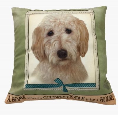 Goldendoodle Pillow 16x16 Polyester