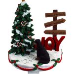 Gordon Setter Stocking Holder Hanger