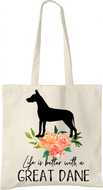 Great Dane Life is Better Tote