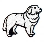 Great Pyrenees Iron on Embroidered Patch