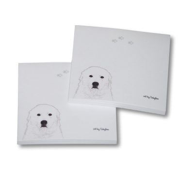 Great Pyrenees Sticky Notes Notepad