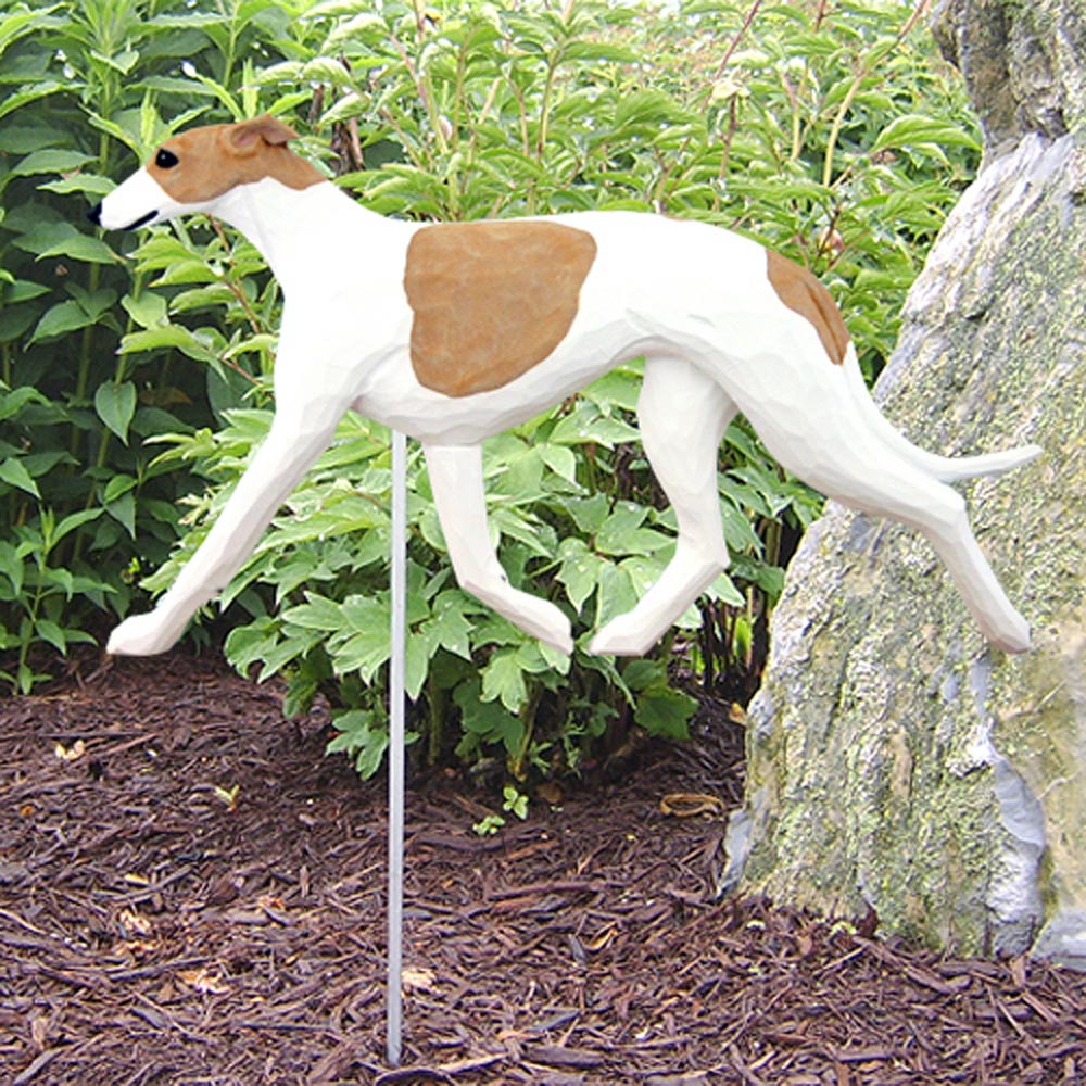 greyhound-garden-stake-fawn-white