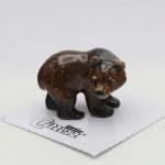 Grizzly Bear Porcelain Figurine