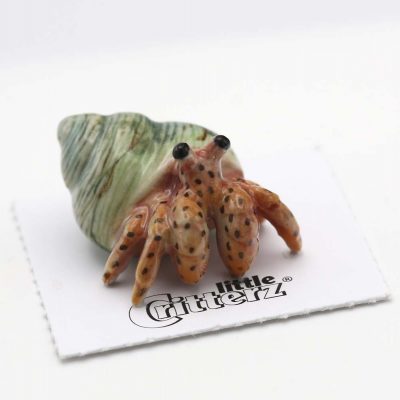 Hermit Crab Porcelain Figurine