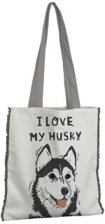 Husky Tote Bag