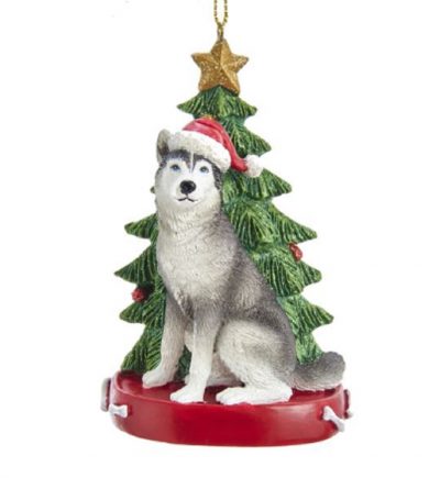 Husky Tree Ornament
