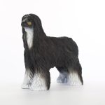 Afghan Hound Figurine - Black