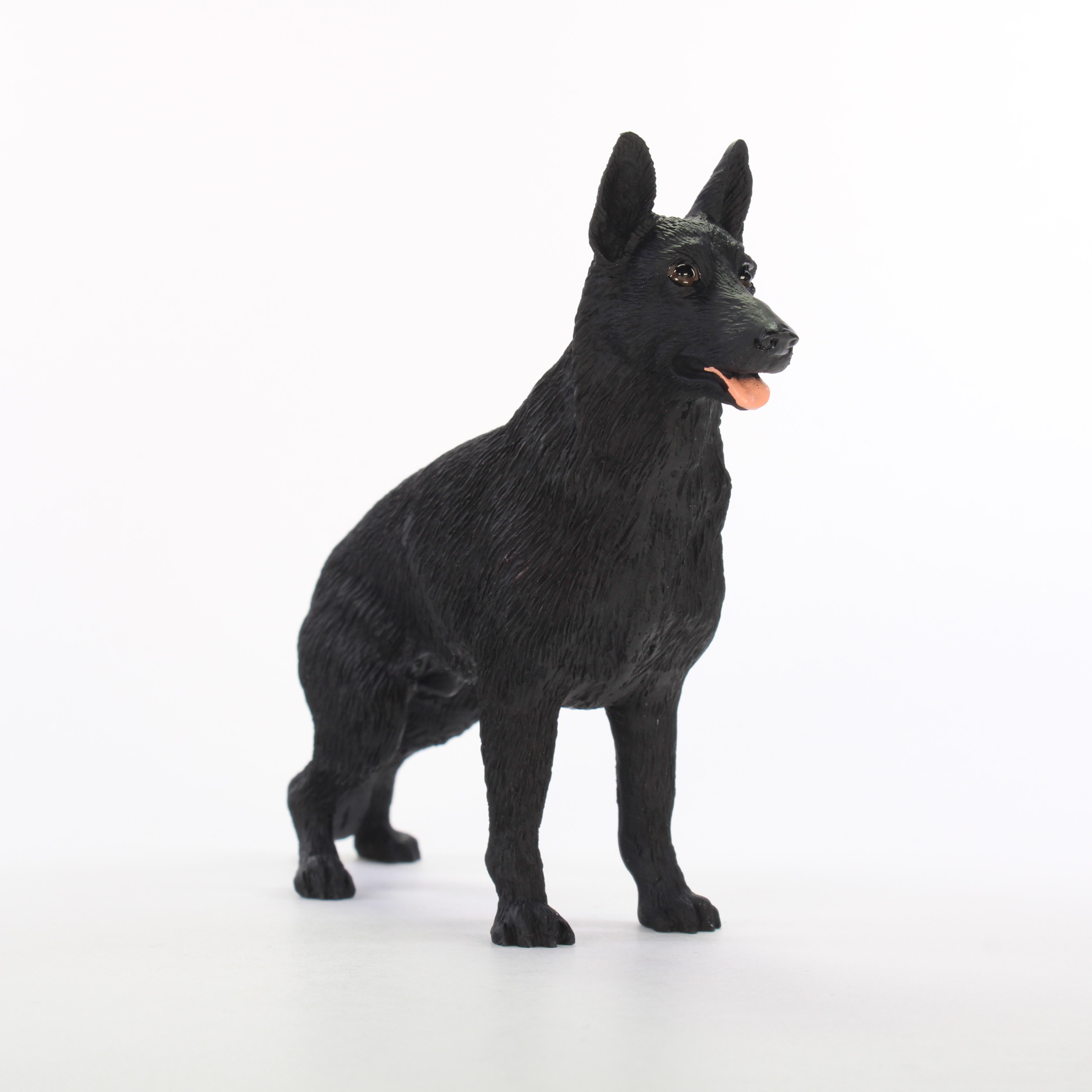 Pedigree Wine Bottle Holder German Shepherd Dog Figurine Home Decor 10"L New 