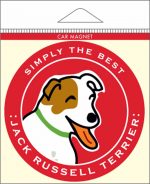 Jack Russell Terrier Car Magnet 4x4"