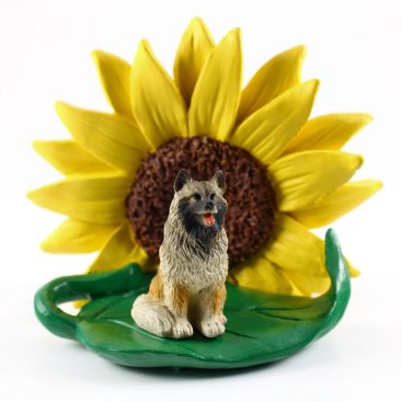 keeshond figurine