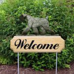 kerry-blue-terrier-welcome-sign