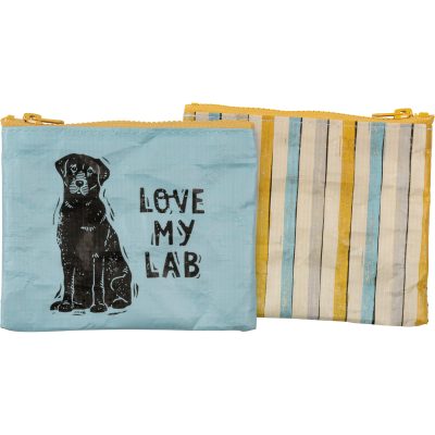 Lab Zippered Pouch