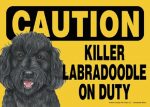 black-labradoodle-caution