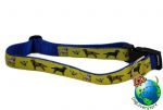 Labrador Retriever Dog Breed Adjustable Nylon Collar XL 13-26" Yellow