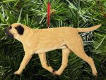 Mastiff Tree Ornament Fawn