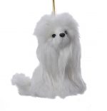 Poodle Plush Ornament