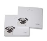 Pug Sticky Notes Notepad Fawn