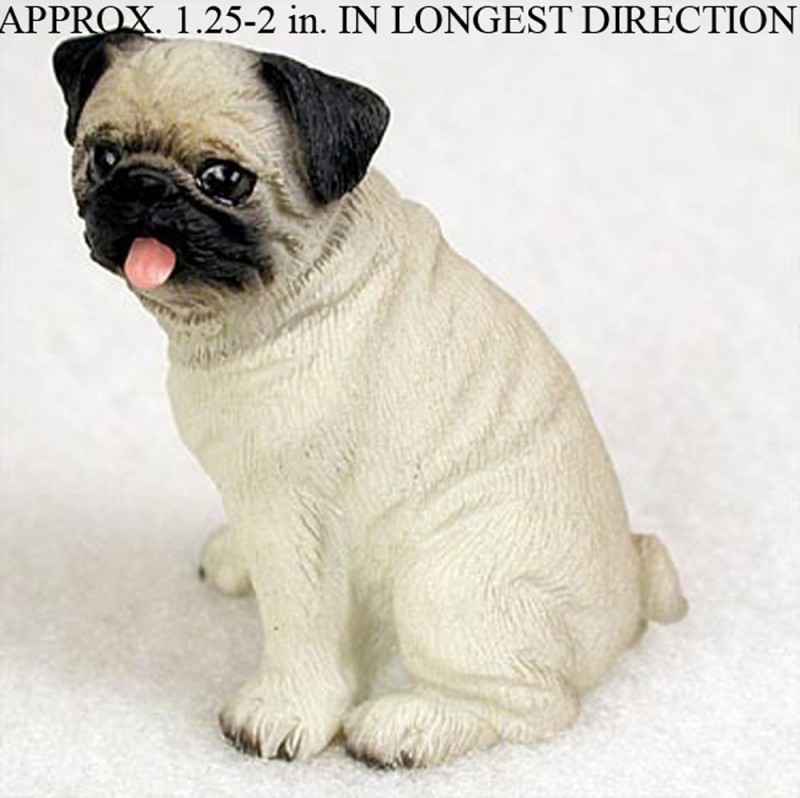 Adorable Dollhouse Miniature Puggle Puppy Dog Figurine #DP134 