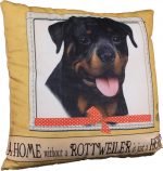 Rottweiler Pillow 16x16 Polyester