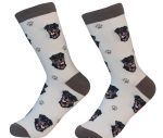 Rottweiler Face Pattern Socks