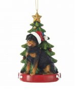 Rottweiler Tree Ornament