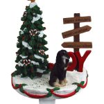 Saluki Stocking Holder Hanger