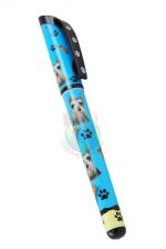 Cropped Schnauzer Writing Pen Blue in Color