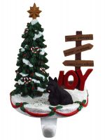 Scottish Terrier Stocking Holder Hanger