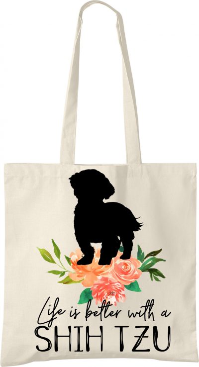 Shih Tzu Life is Better Tote