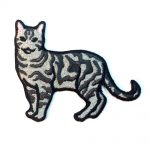 Silver Tabby Cat Patch