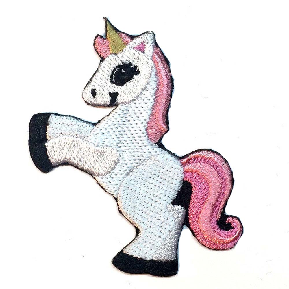 Unicorn Iron On Embroidered Patch