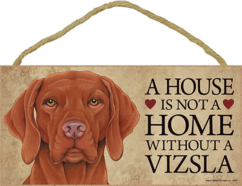 A House Is Not A ... Bloodhound Wood Dog Sign Wall Plaque Photo Display 5 x 10 