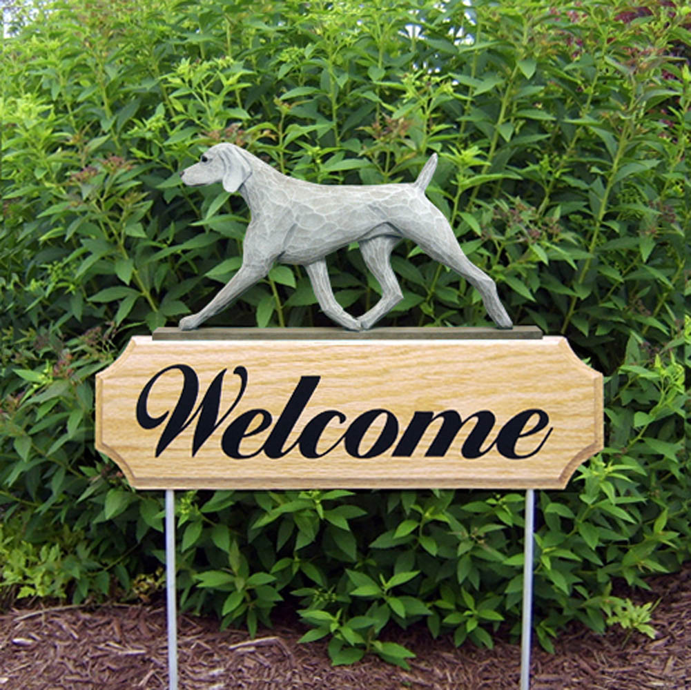 PERSONALISED SIGN OWN WORDING SIGN WEIMARANER GIFT HOUSE SIGN GARDEN SIGN PLAQUE