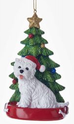 Westie Christmas Tree Ornament
