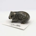 Wombat Porcelain Figurine